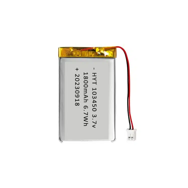 103450 Battery 3.7V 1800mAh