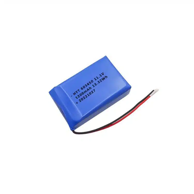 11.1v 1200mah lipo battery 603450