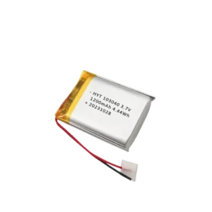 3.7v 1200mah lithium polymer battery 103040