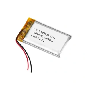 400mah rechargeable battery