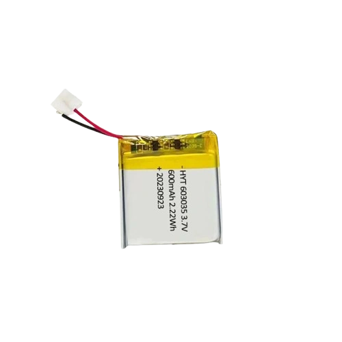 3.7v 600mah lithium polymer battery 603035