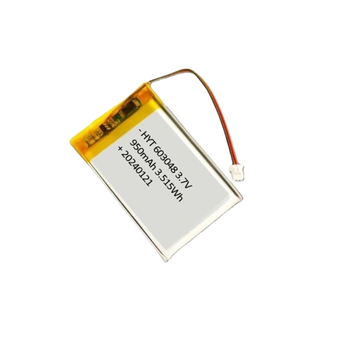 3.7v 950mah li polymer battery 603048