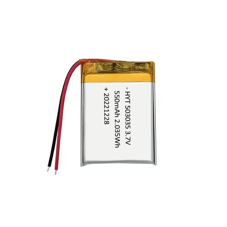 503035 3.7v 550mAh Battery