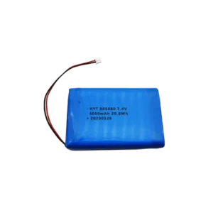 7.4v 4000mah lipo battery 805080