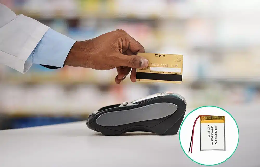 Pos Terminal Machine Applicate Image