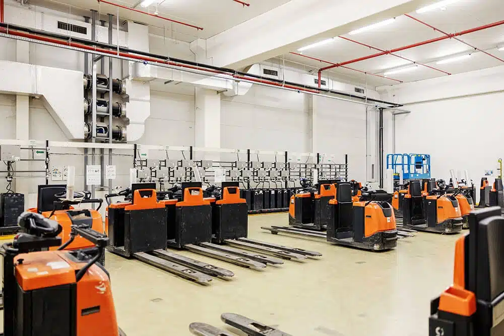 electric forklift applicate