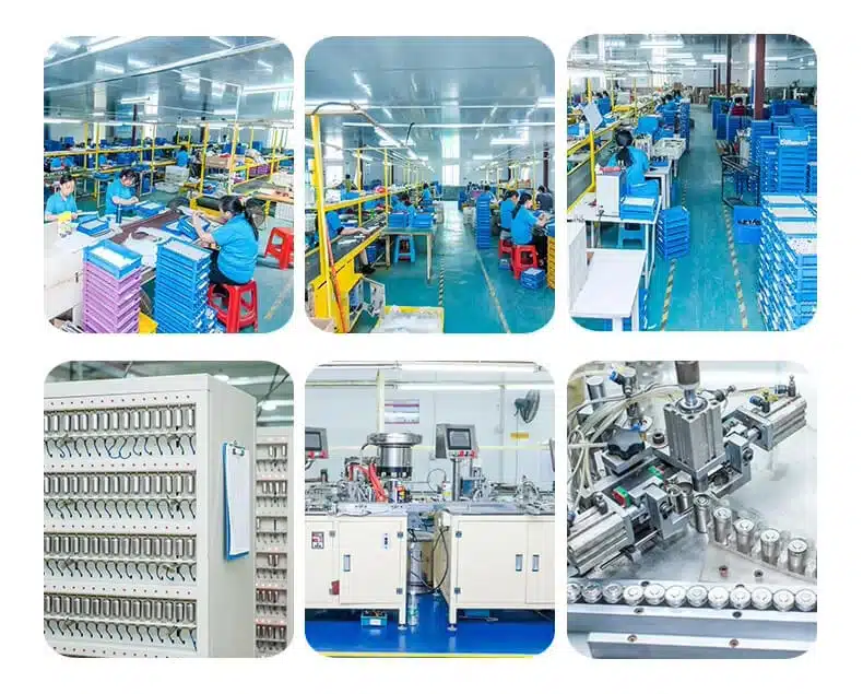 Hongyitai li-ion battery production image