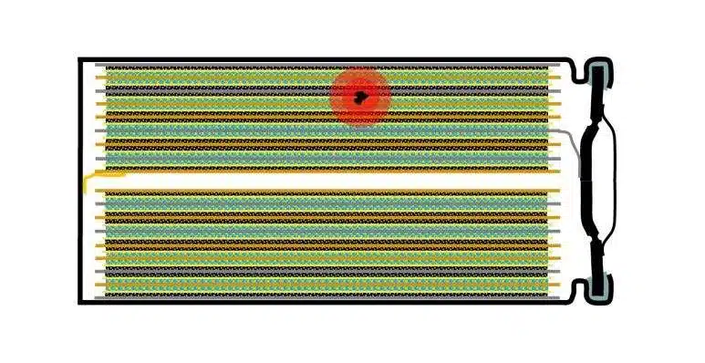 cell internal short circuit