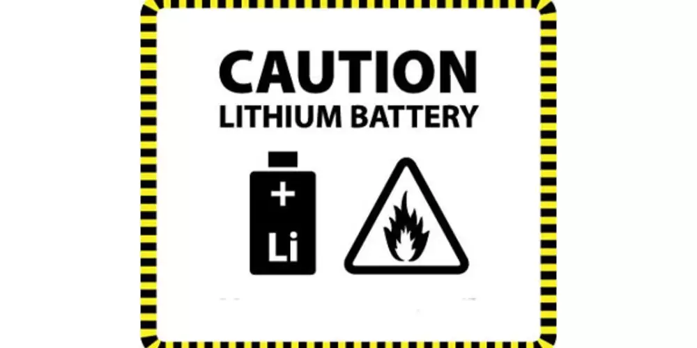 lithium battery caution
