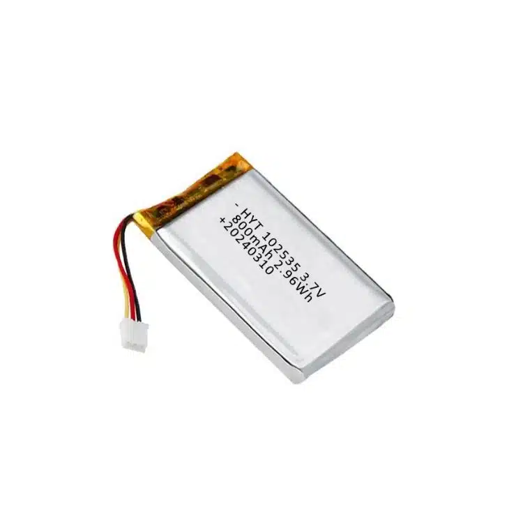102535 battery 3.7v 800mah