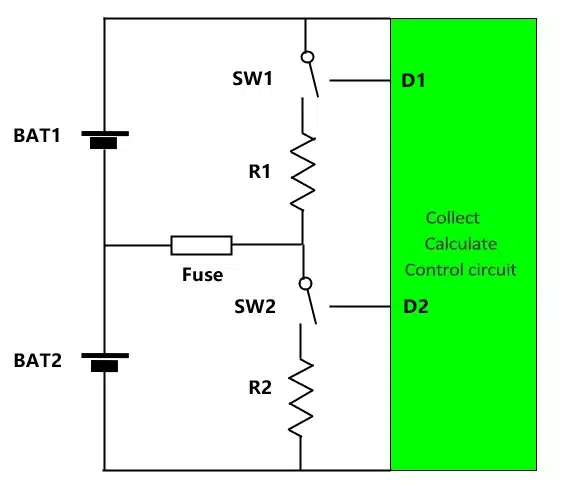 How to disconnect the battery circuit from BMS
