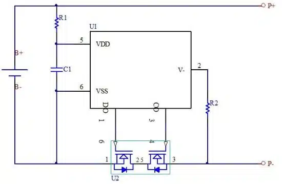 li polymer battery pcm