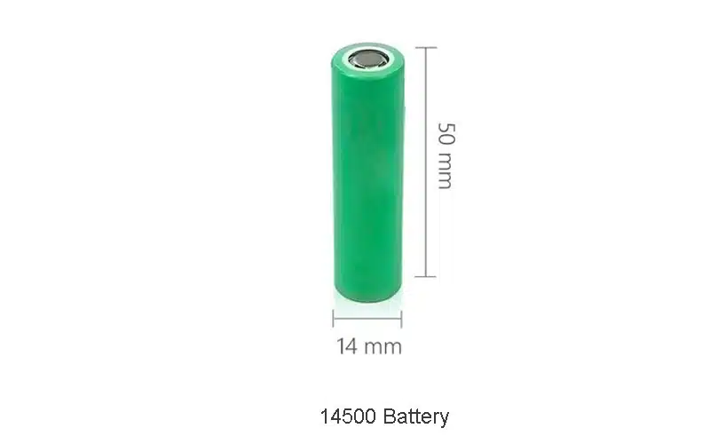 14500 battery dimension