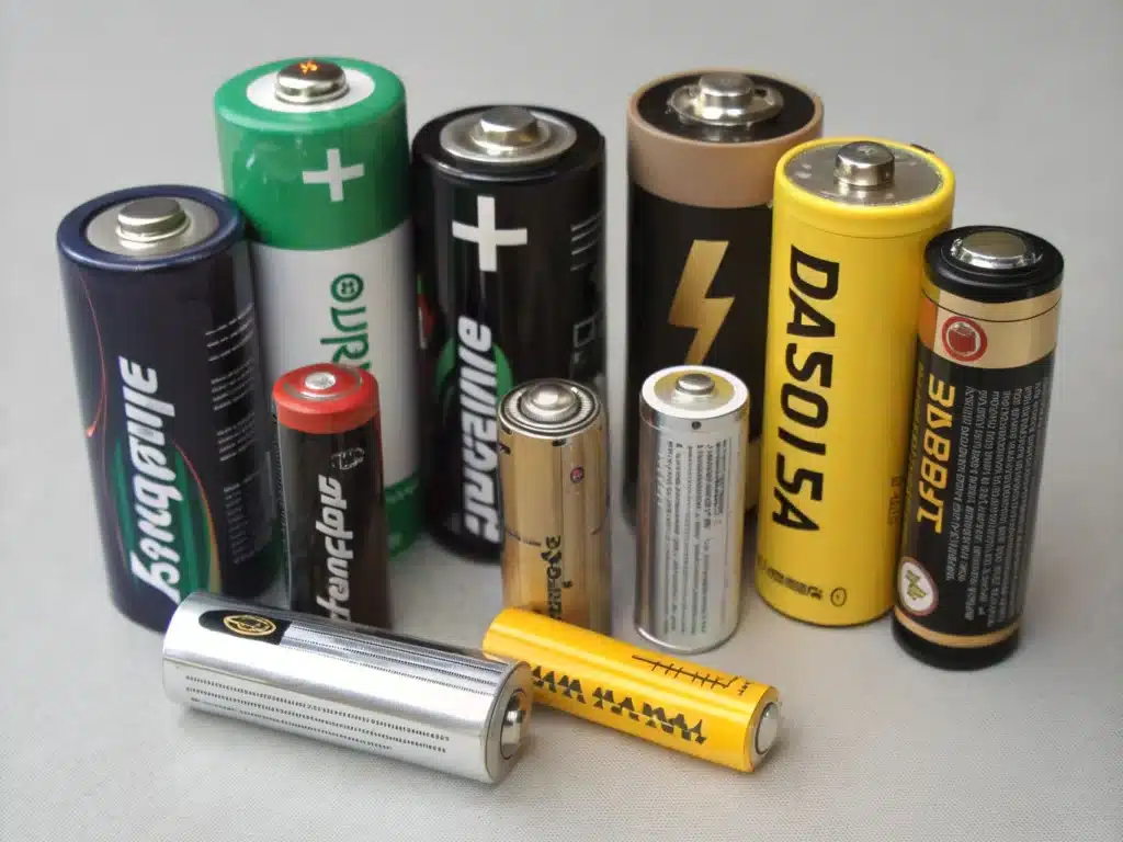 different flashlight batteries choice