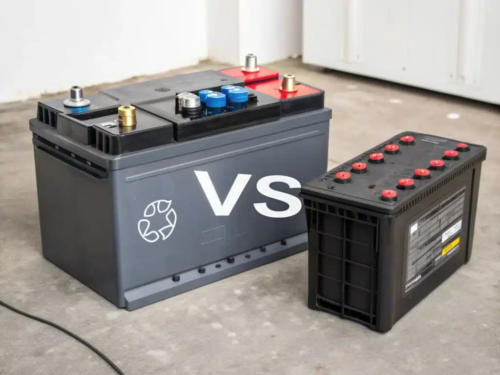 industrial battery vs regular battery