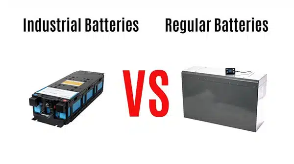 industrial vs regular batteries