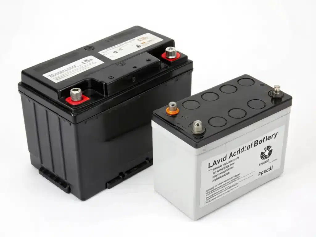 lead acid battery vs lifepo4 battery
