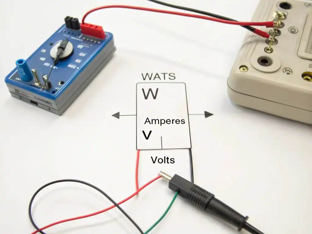 wattage and voltage to amps