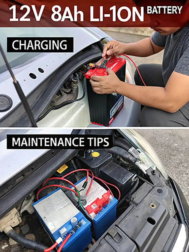 installation, charging & maintenances
