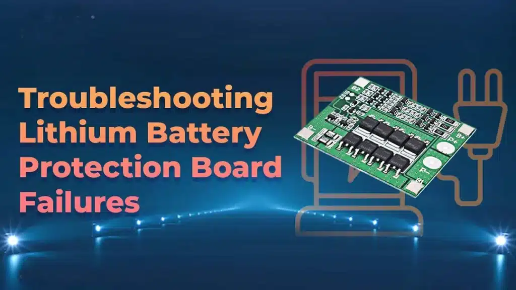 12v lithium batteries series protection failure