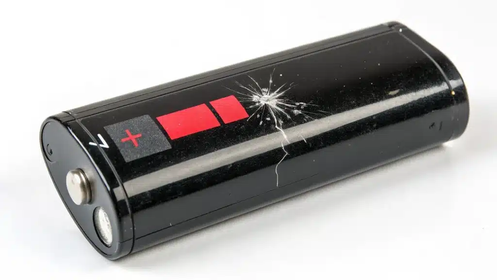 battery charge level puncture risk