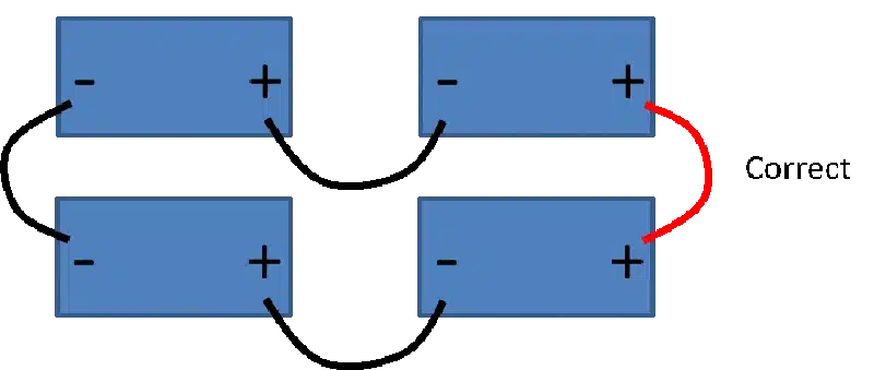lithium batteries series parallel connection