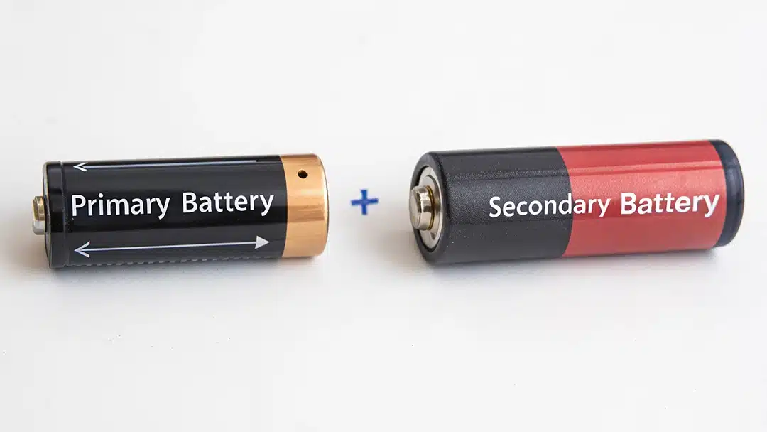 primary battery vs. secondary battery