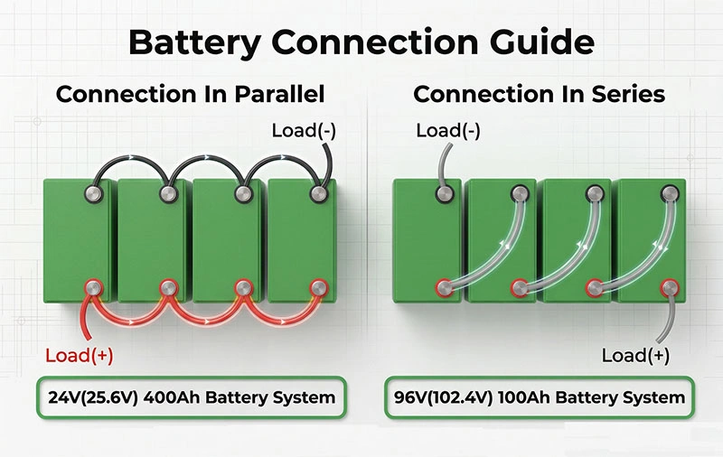 series and parallel in battery