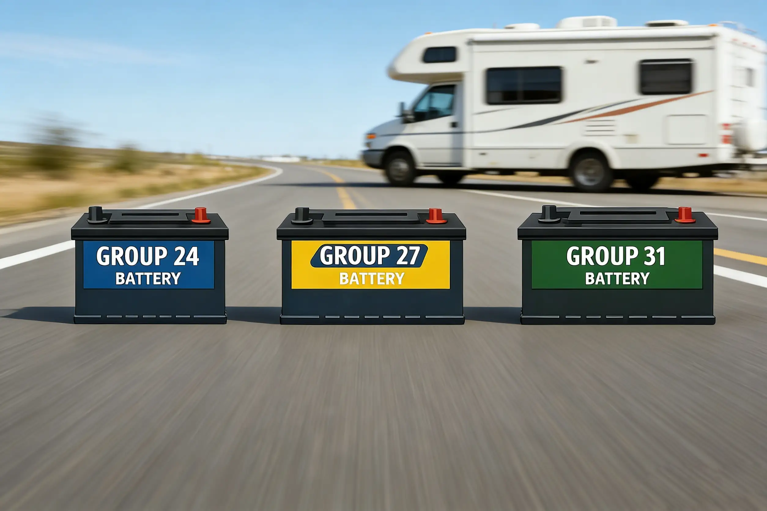 Group 24 VS 27 VS 31 Batteries