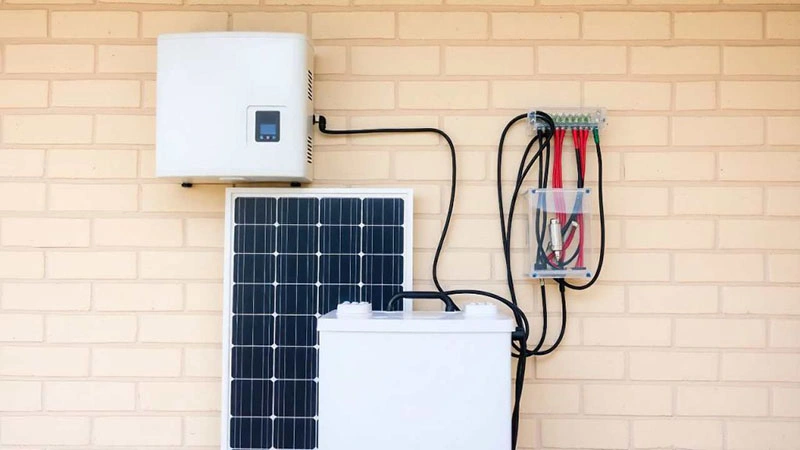 Home solar battery