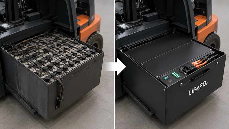 LiFePO4 Forklift Battery