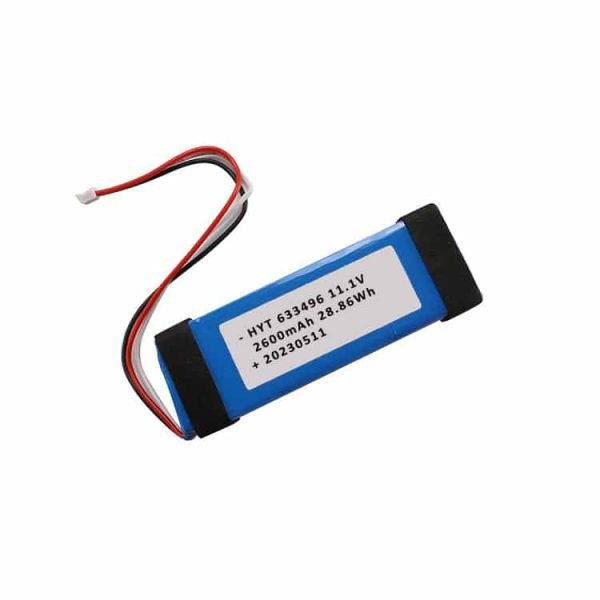 11.1v 2600mah lipo battery 633496